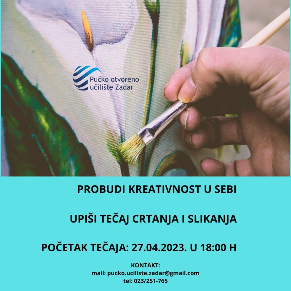 hHTJELI BI SE OPUSTITI NAKON NAPORNOG RADNOG DANA NE ZNATE KAKO UPIŠITE TEČAJ CRTANJA I SLIKANJA POČETK TEČAJA 25.04.2023. U 1800 H (1)